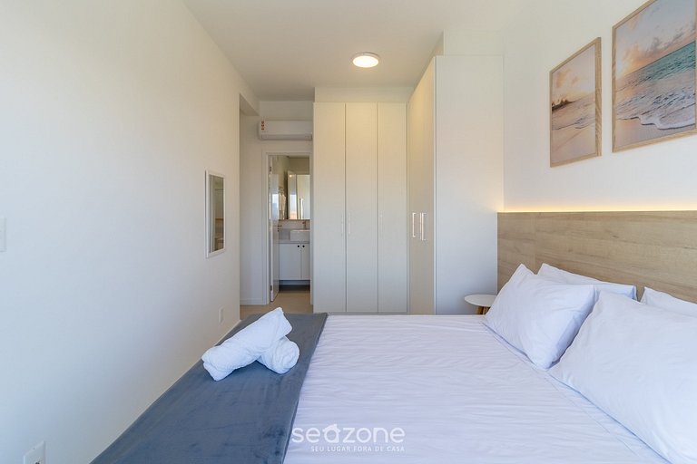 Apto en cond. c/ piscina a pasos del mar - SHR5231