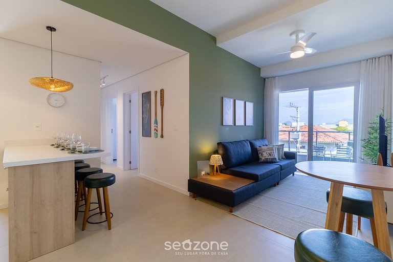 Apto en cond. c/ piscina a pasos del mar - SHR5231