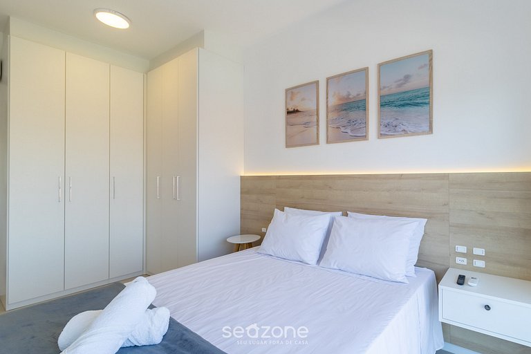 Apto en cond. c/ piscina a pasos del mar - SHR5231