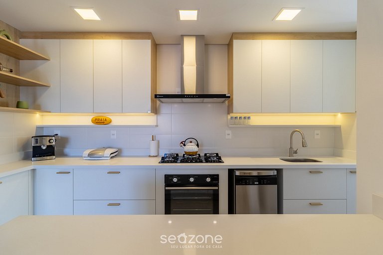 Apto en cond. c/ piscina a pasos del mar - SHR5231