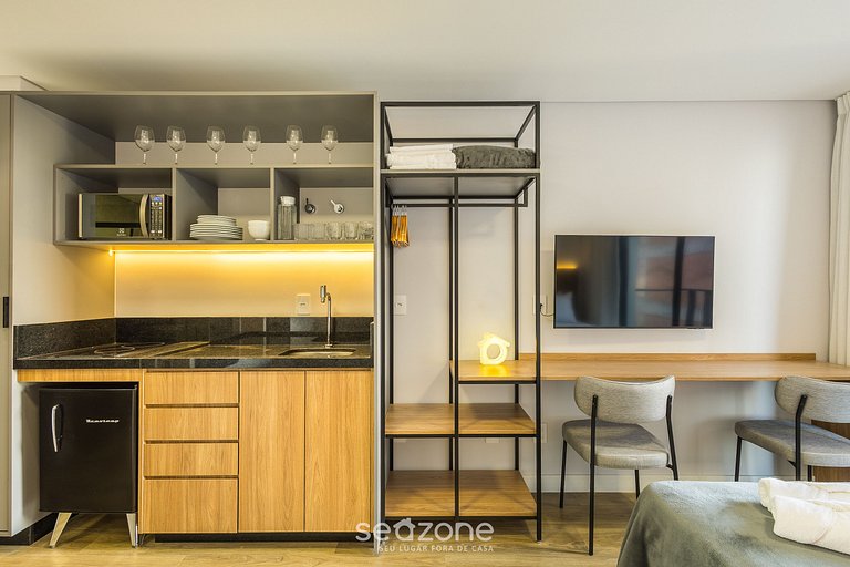 Apto a pasos del mar en cond. c/ piscina PSOA1103