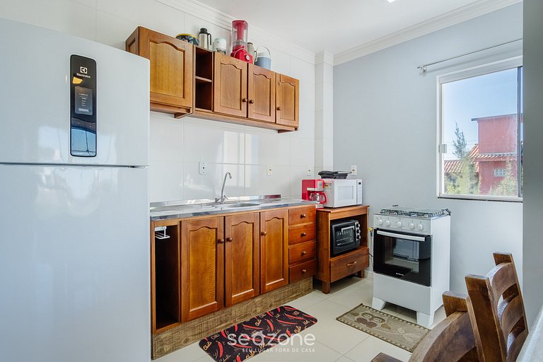 Apto de 2 dormitorios a 260 m de la playa RIB0201