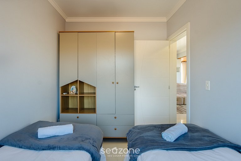 Apto de 2 dormitorios a 260 m de la playa RIB0201