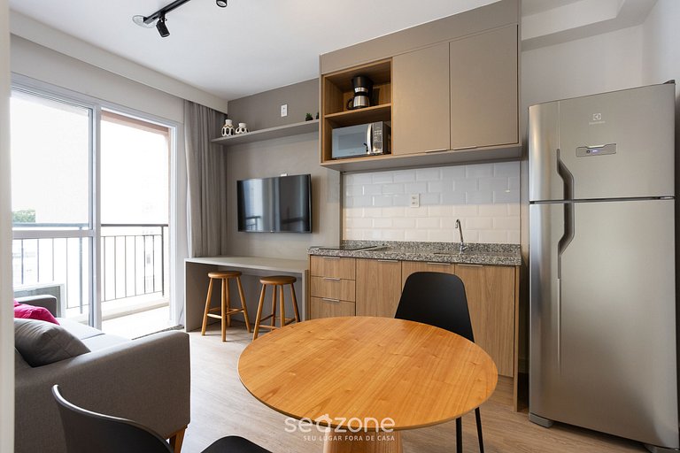 Estúdio Completo a 500m do Metrô CPM1110