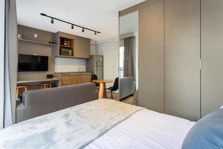 Estúdio Completo a 500m do Metrô CPM1110