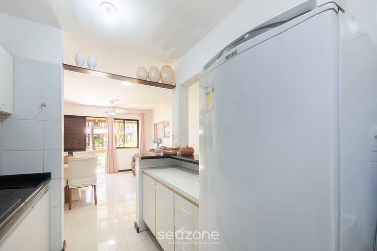 Apto em Cond. c/Piscina a 6 min da praia GSH0102