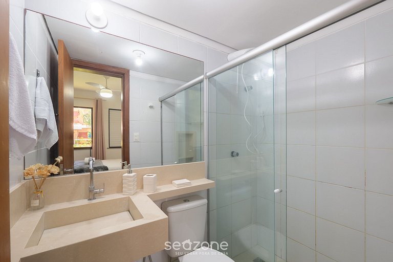 Ap en cond. c/piscina a 6 min de la playa GSH0102