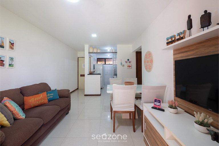 Ap en cond. c/piscina a 6 min de la playa GSH0102