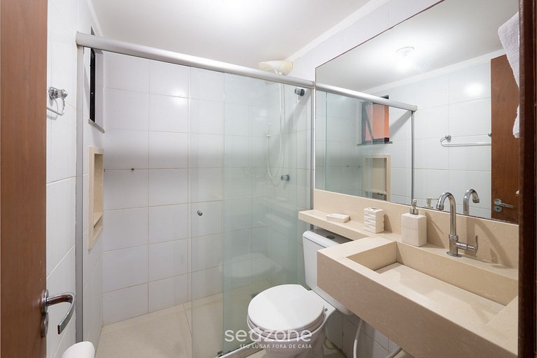 Apto em Cond. c/Piscina a 6 min da praia GSH0102