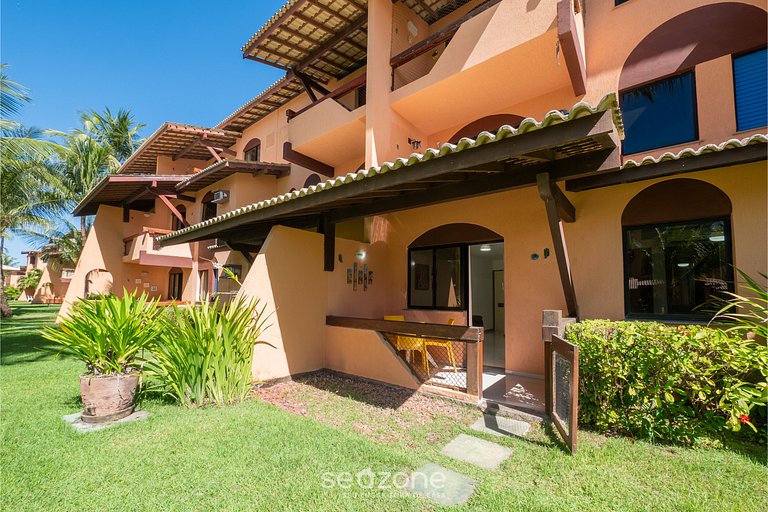 Apto em Cond. c/Piscina a 6 min da praia GSH0102