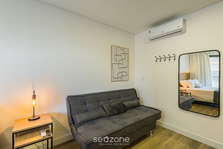 Estúdio Completa c/ Vista Lateral Mar PSO0906