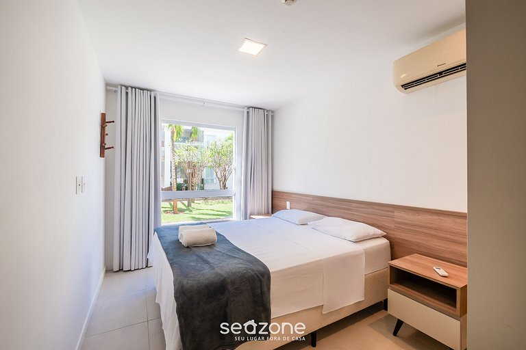 Porto Smeralda Guarajuba Apto con balcón - PSMC003