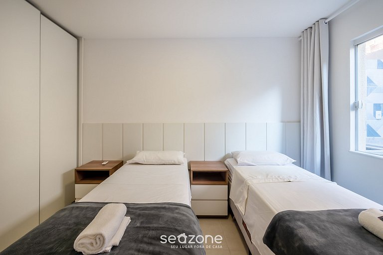 Porto Smeralda Guarajuba Apto con balcón - PSMC003