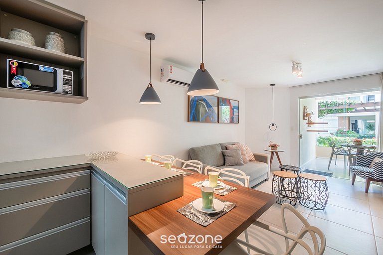 Porto Smeralda Guarajuba Apto con balcón - PSMC003