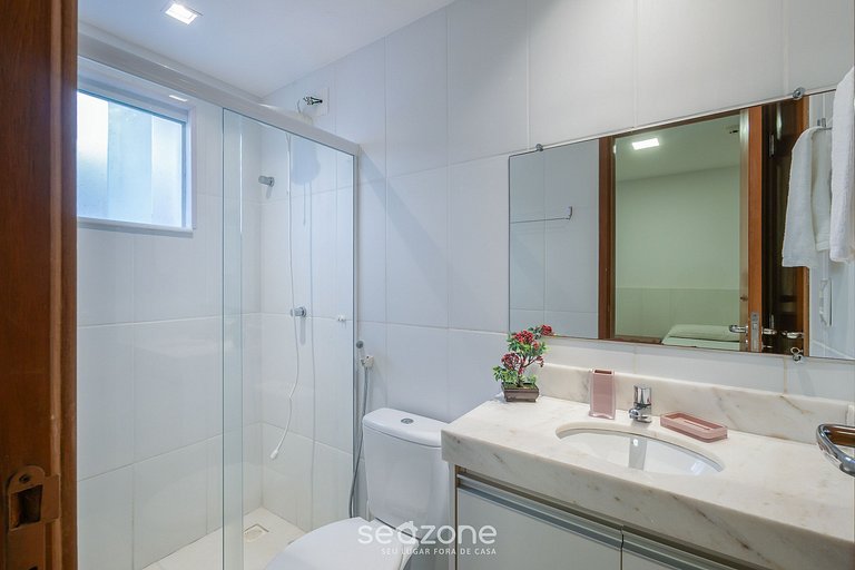 Porto Smeralda Guarajuba Apto con balcón - PSMC003