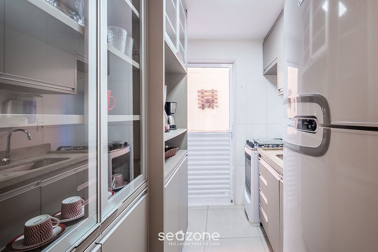 Apto Porto Smeralda Guarajuba c/ varanda - PSMC003