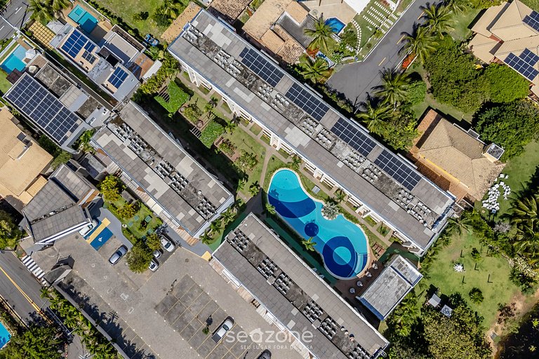 Apto Porto Smeralda Guarajuba c/ varanda - PSMC003