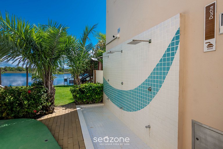 Porto Smeralda Guarajuba Apto con balcón - PSMC003