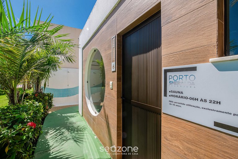 Apto Porto Smeralda Guarajuba c/ varanda - PSMC003