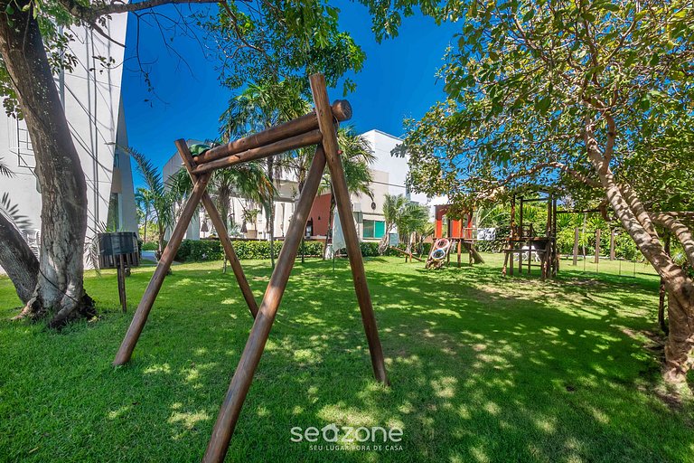 Apto Porto Smeralda Guarajuba c/ varanda - PSMC003