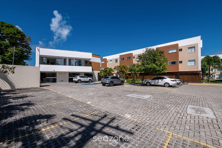 Porto Smeralda Guarajuba Apto con balcón - PSMC003