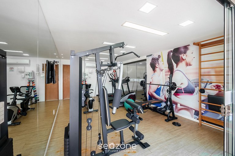 Porto Smeralda Guarajuba Apto con balcón - PSMC003