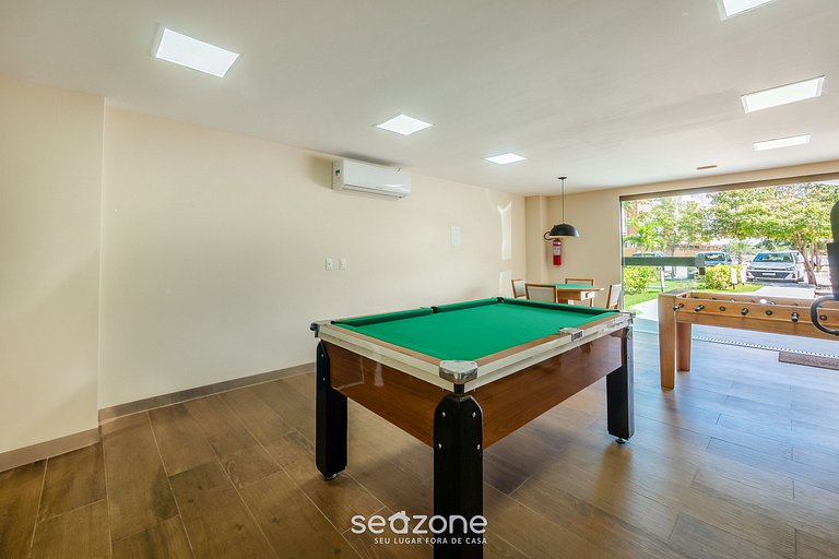 Apto Porto Smeralda Guarajuba c/ varanda - PSMC003