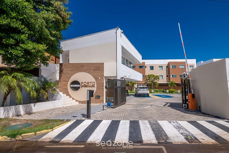 Apto Porto Smeralda Guarajuba c/ varanda - PSMC003