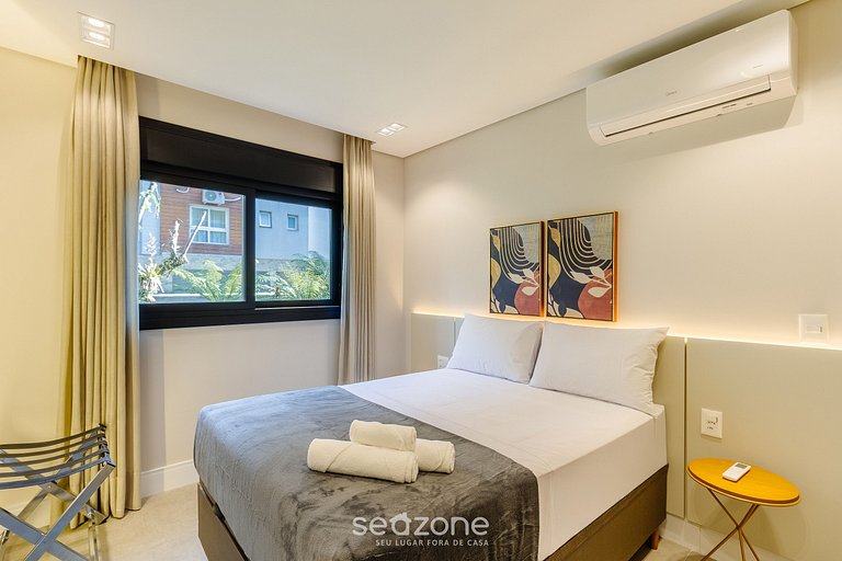 Apto con balcón en el corazón de Gramado - MLU0306