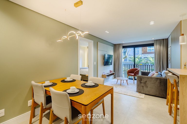 Apto c/ varanda no coração de Gramado - MLU0306