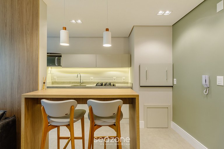 Apto con balcón en el corazón de Gramado - MLU0306