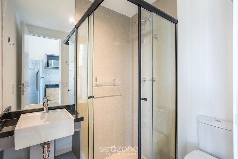 Estudio en Cond. c/ Piscina en Paraíso ONP1716