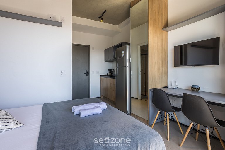 Estudio en Cond. c/ Piscina en Paraíso ONP1716