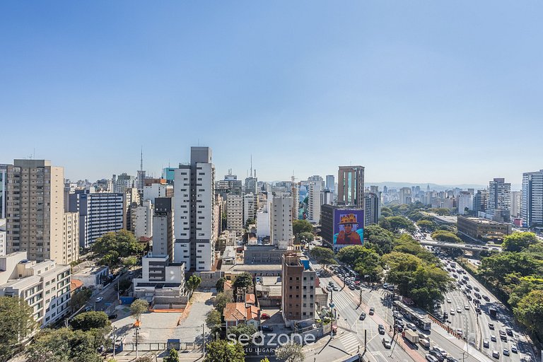 Estudio en Cond. c/ Piscina en Paraíso ONP1716