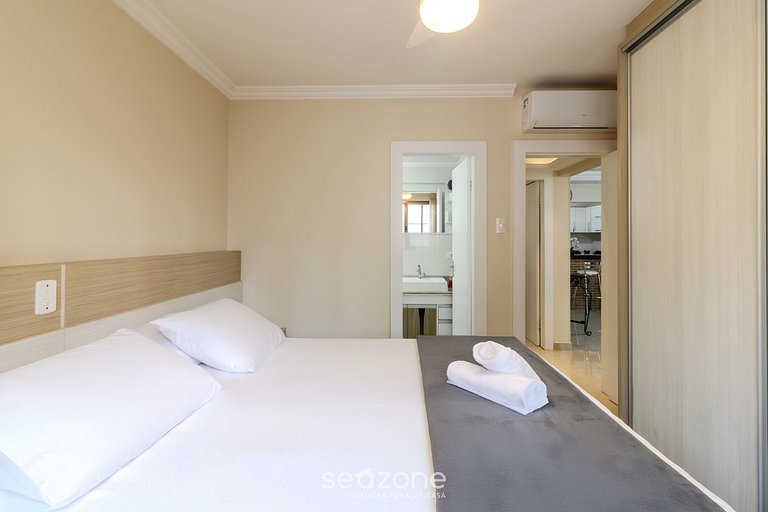 Apto completo 2Q a Beira-mar ESE0102