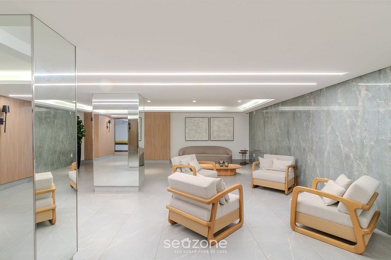 Apto completo 2Q a Beira-mar ESE0102