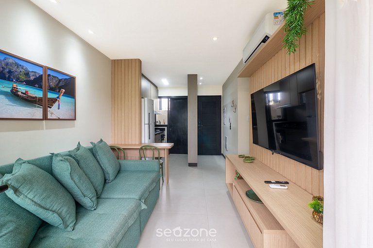 Apto en cond. c/ piscina, Praia do Forte VLPF0103