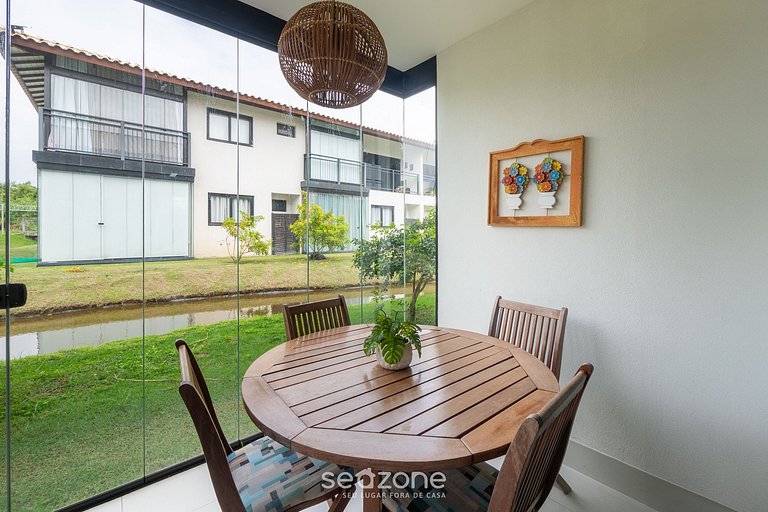 Apto en cond. c/ piscina, Praia do Forte VLPF0103