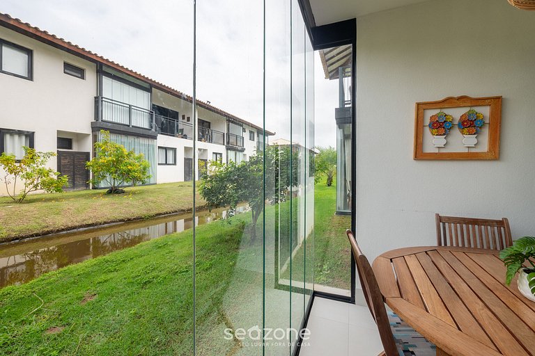 Apto en cond. c/ piscina, Praia do Forte VLPF0103