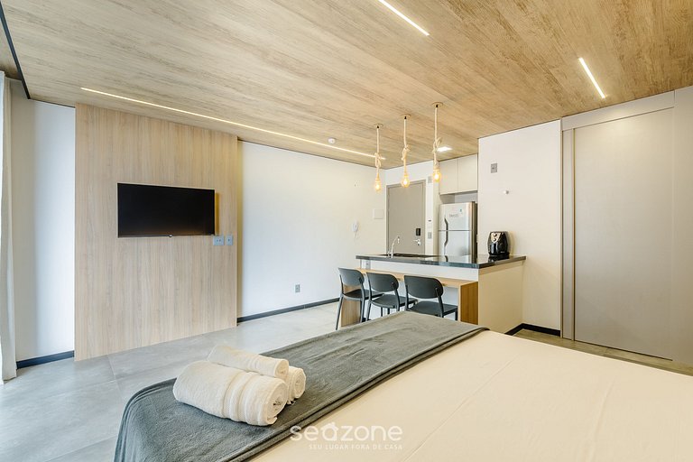 Studio con vista lateral al mar en Maceió NWT0802