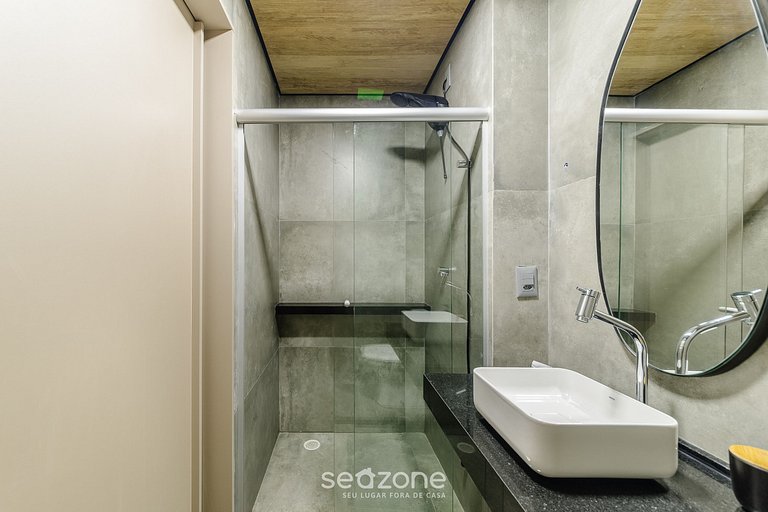 Studio con vista lateral al mar en Maceió NWT0802