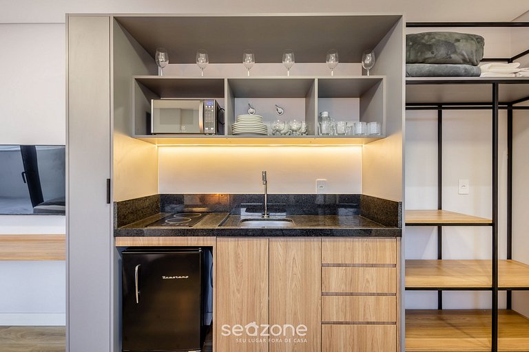 Estúdio em Cond. Beira-Mar c/ Piscina PSO0309