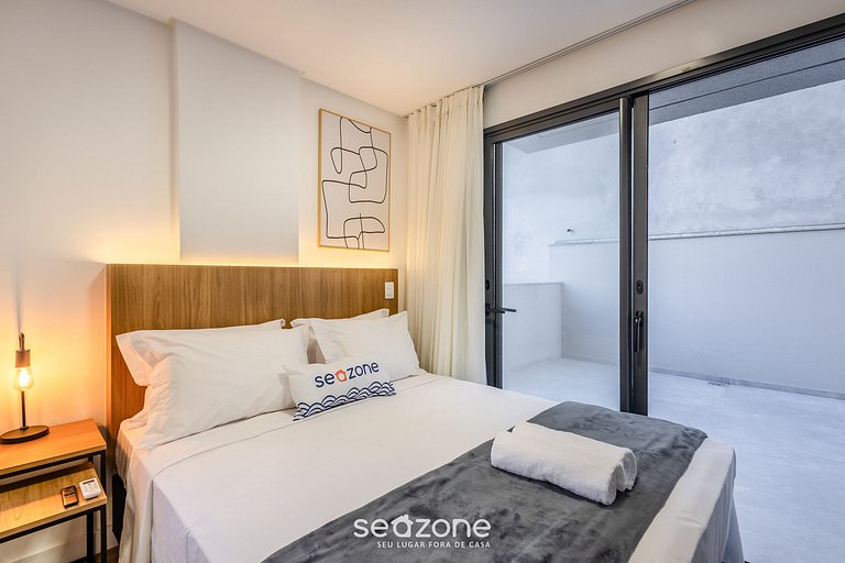 Estúdio em Cond. Beira-Mar c/ Piscina PSO0309