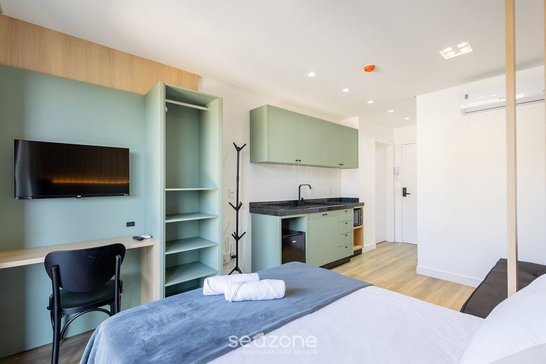 Estudio a 50m de la Playa en Penha PSOA0512