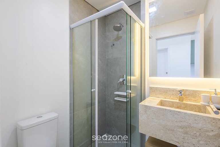 Estúdio a 50m da Praia em Penha PSOA0512