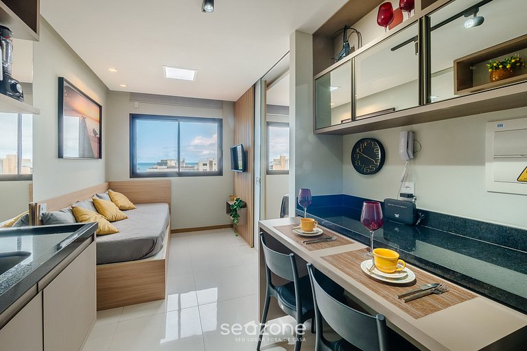 Estudio Moderno a 290 m del Mar - HOA0704