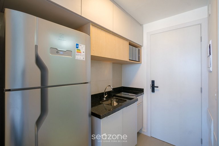 Estúdio Vista Mar em Cond. c/ Piscina EDF1707