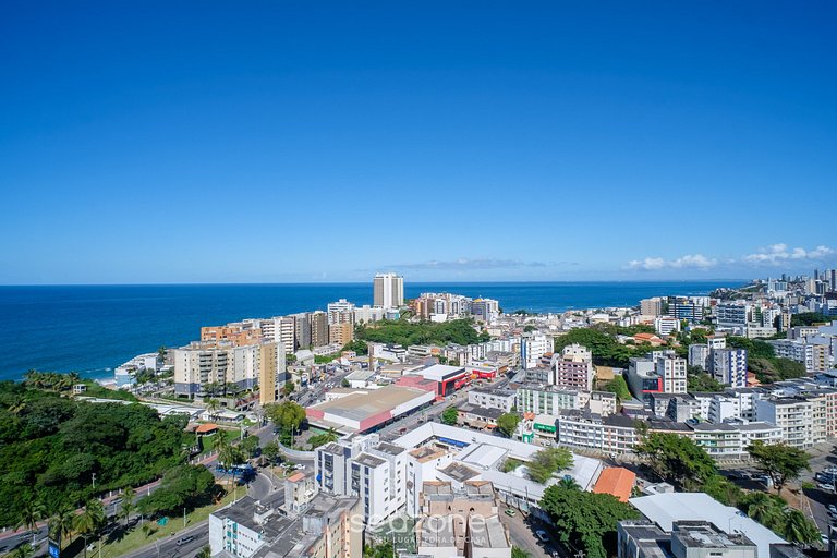 Conforto Vista Mar em Cond. c/ Piscina EDF1707