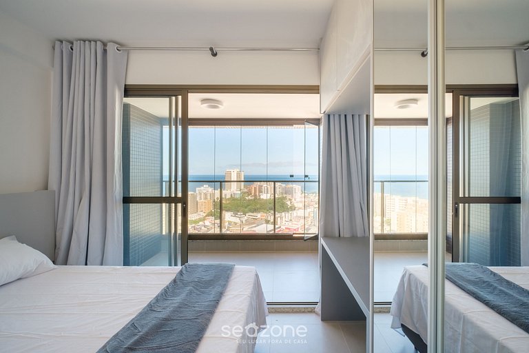 Confort vista al mar en condo. c/ piscina EDF1707