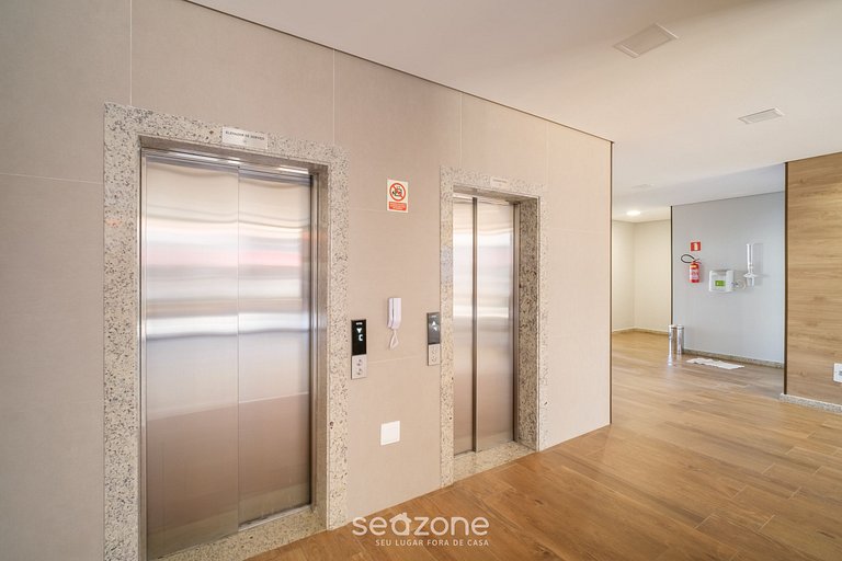 Estúdio Vista Mar em Cond. c/ Piscina EDF1707